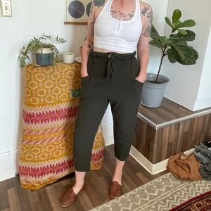 Zara paper bag trousers/pants